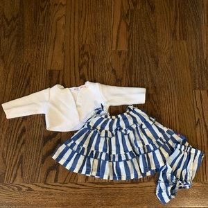 Sweater and romper set